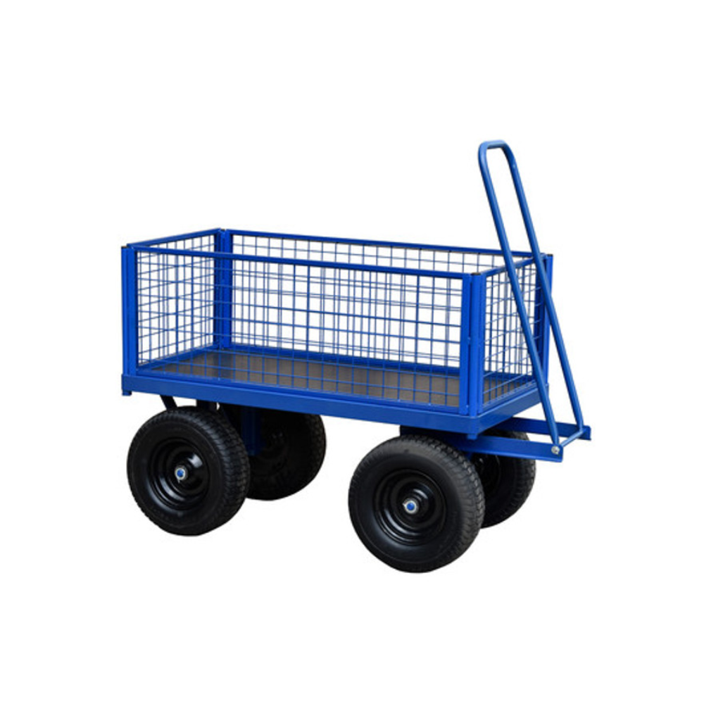 Carros remolque con laterales de 400 mm | Capacidad de 1000 kg