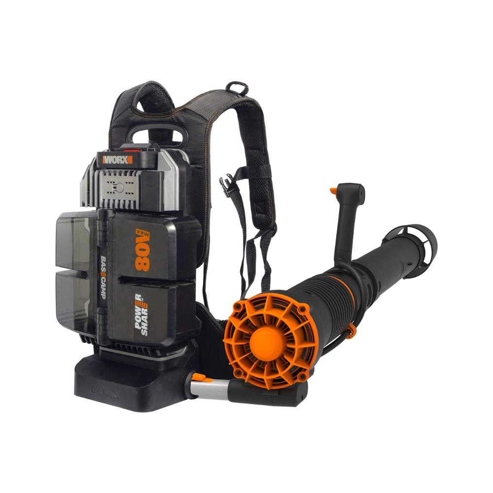 Soplador de Hojas 80V Máx. WORX Nitro | WG572E | PowerShare | Incluye 4 baterías de 20V y 4Ah